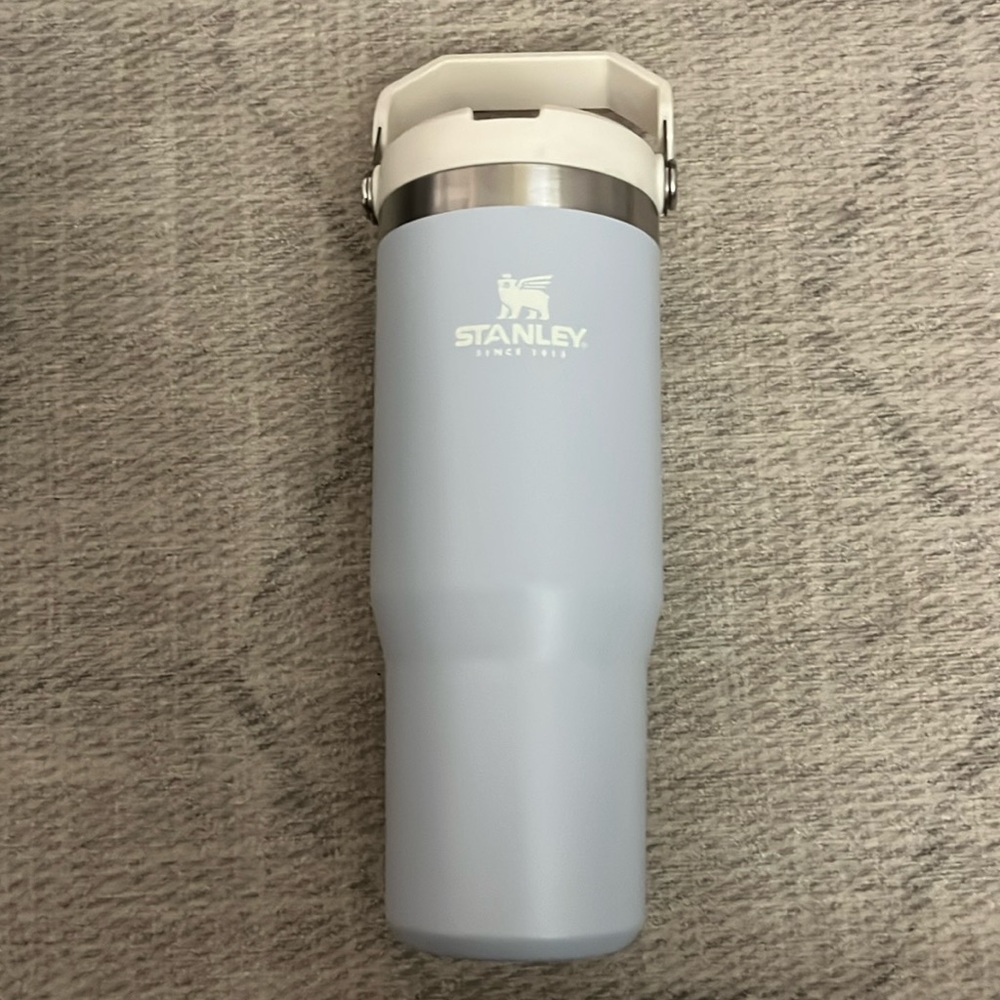 Stanley IceFlow Stainless Steel Tumbler with Straw 30 oz Cloud